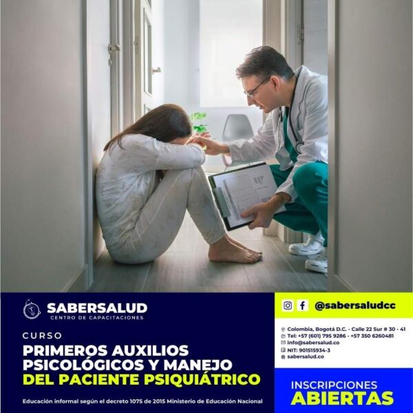 PRIMEROS AUXILIOS PSICOLÓGICOS Y MANEJO DEL PACIENTE PSIQUIÁTRICO